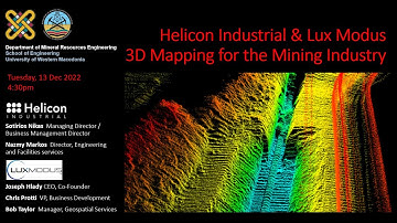 Helicon Industrial & Lux Modus 3D Mapping for the Mining Industry