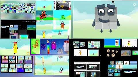 Numberblocks intro up faster ultraparasion 2 3