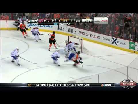 philadelphia flyers mascot gritty Canadiens at Flyers Game Highlights NHL VideoCenter Philadelphia Flyers