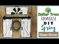 Dollar Tree DIYs | Spring 2020 | Rustic Farmhouse |Barn Doors Home Decor