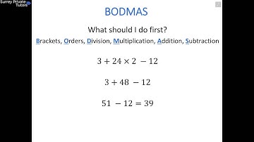 Maths GCSE Lesson 1: Number Types and BODMAS