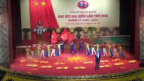 ĐẢNG LÀ CUỘC SỐNG CỦA TÔI DO NSƯT ĐĂNG DƯƠNG BIỂU DIỄN CHÀO MỪNG ĐẠI HỘI ĐẢNG BỘ TỈNH HD
