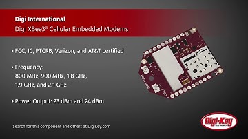 Digi International Digi XBee3® Cellular | Digi-Key Daily