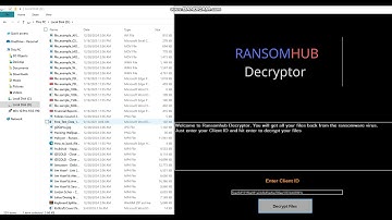 Ransomhub Official Decryptor in Action | How to Decrypt Ransomhub Ransomware
