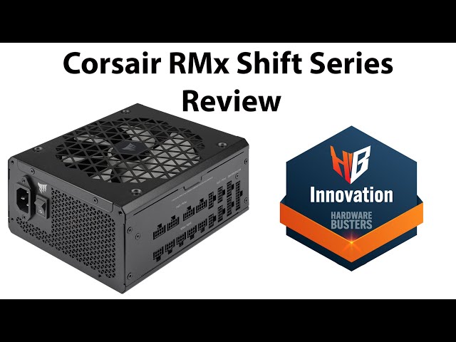 Test RM1200x SHIFT de Corsair, de l'ATX 3.0 innovant ! - GinjFo