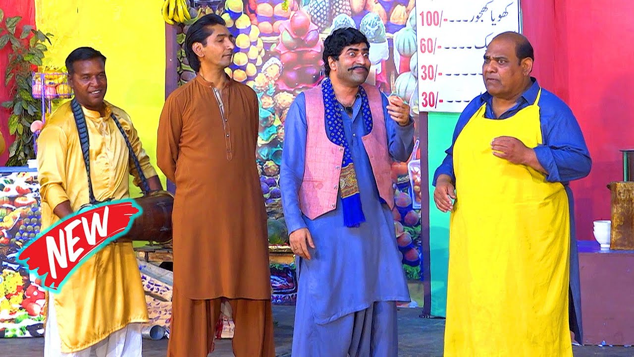 Stage Drama Qawali – Sajan Abbas and Agha Majid | New Stage Drama 2022 | Chor Bazaar | Comedy Clip