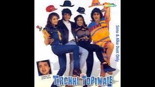 Dil Ke Gate Ki|Tirchhi Topiwale,1998|Alka Yagnik, Abhijeet Bhattacharya|Original Song|Love Feel|