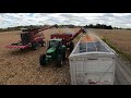 Harvest Chasing - Efficient Loading - CASE IH Axial Flow 5088 - Deere 7330 - J&M 750 - Harvest 2020