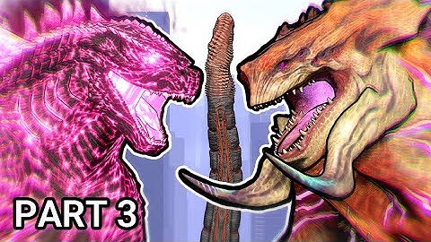 Mega Kaiju vs Evolved Godzilla | Animation (Part 3)