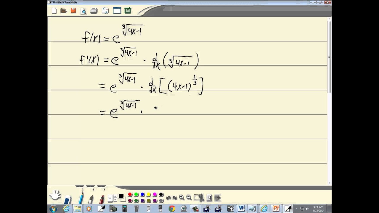 Calculus for Business_Economics - Homework - Derivatives of Exponential ...