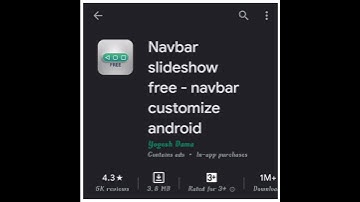 animated Navbar! Amazing application