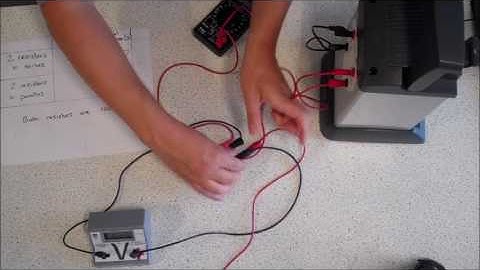 AQA GCSE Science Required Practical - Series and Parallel Resistors