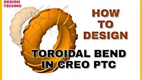 How create tyre modelling in creo |2020|Tutorial 5 || D J ||#DESIGNTECHNO