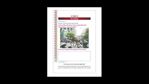 STD 6TH E M SUB ENGLISH CH 5 INVENTION P 2 BY MANSI PARMAR