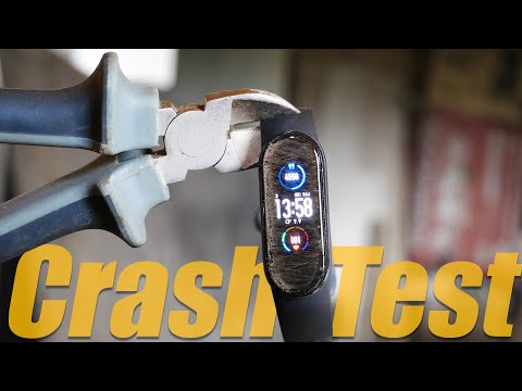 Краш-тест Xiaomi Mi Band 5 / Crash test