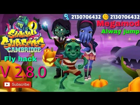 Subway Surfers MOD APK Gameplay Unlock All Characters & Hoverboards Ver  2.8.2 CAMBRIDGE 