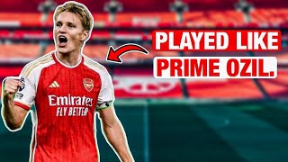 How Martin Ødegaard DESTROYED Chelsea…. He Played like prime Ozil 🤯