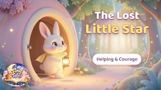 Fluffy and the Lost Little Star ⭐ A Bedtime Story About Kindness and Courage | Tiny Tales - Türkçe Ninni ve Masal