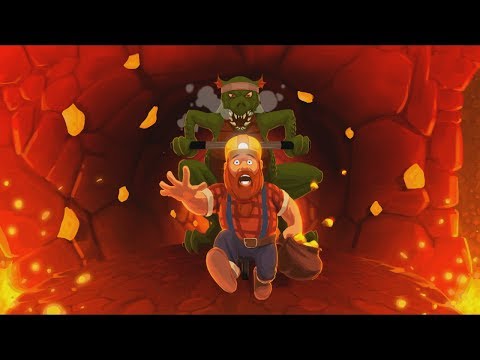 Greedy Dwarf HD Android GamePlay Trailer [Game For Kids]