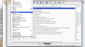 How to Combine Pre- and Post-test SPSS Files