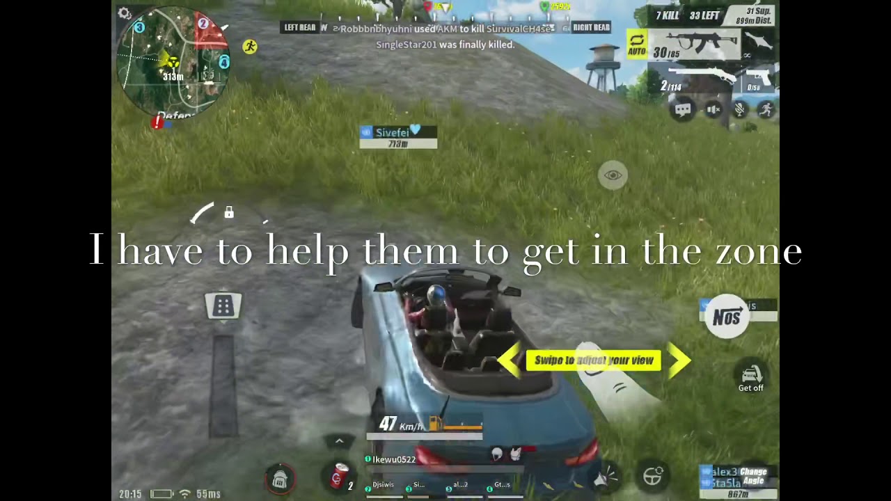 ROS Rules Of Survival Noob V.S. Pro