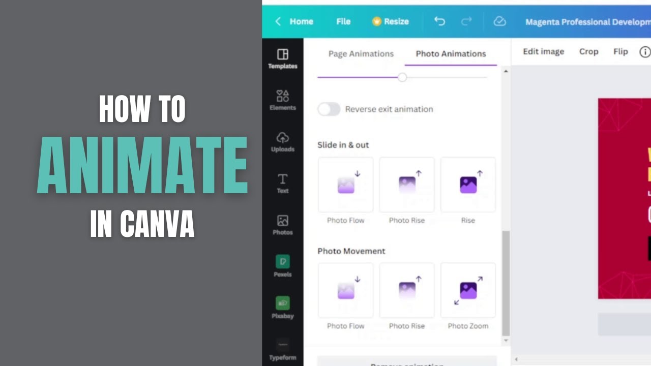 Lecture 18 : How to Animate in Canva - YouTube