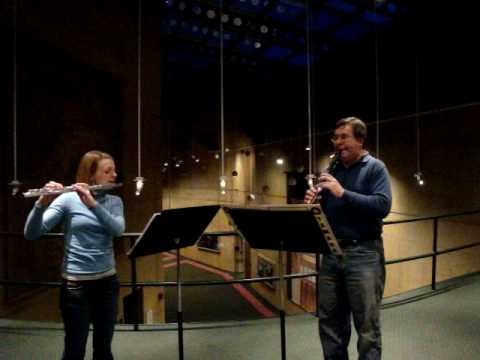 We Wish You a Merry Christmas - flute/clarinet duo