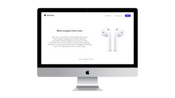 Apple AirPods web UI Re-Design/Prototype by Adobe XD 2020 : Speed art - Tutorial