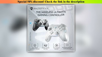 Must Buy Gamepad Wireless Gaming Controller Machenike G5 Pro Elite Hall Trigger Joystick Mecha-Tact