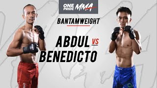 Abdul Munir Vs Benedicto Athens | Full Fight One Pride MMA 67 Local Pride #2