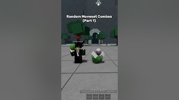 Random Moveset Combos (Part 1) 😭 #roblox #thestrongestbattlegrounds #shorts