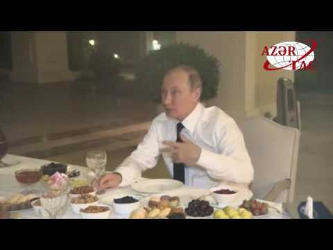 Azərbaycan Prezidenti İlham Əliyev Rusiya Prezidenti Vladimir Putini evinə çay süfrəsinə dəvət edib