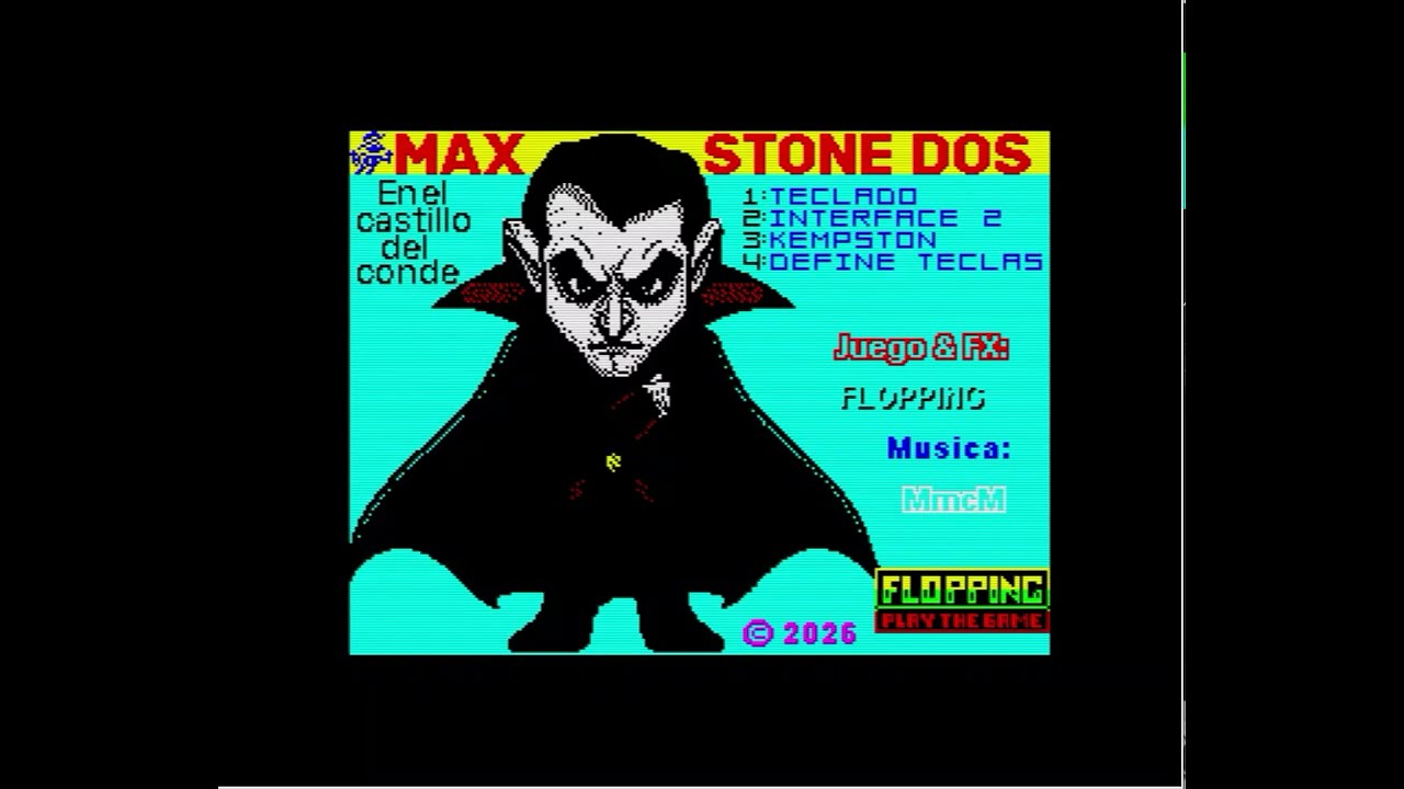 ZX SPECTRUM += MAX STONE 2 =+ NEW GAME 2026 - YouTube