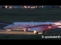 Learjet 45 ✈ Landing Taxi and Takeoff ✈ Gloucestershire Airport ✈ STUNNING FOOTAGE ✈