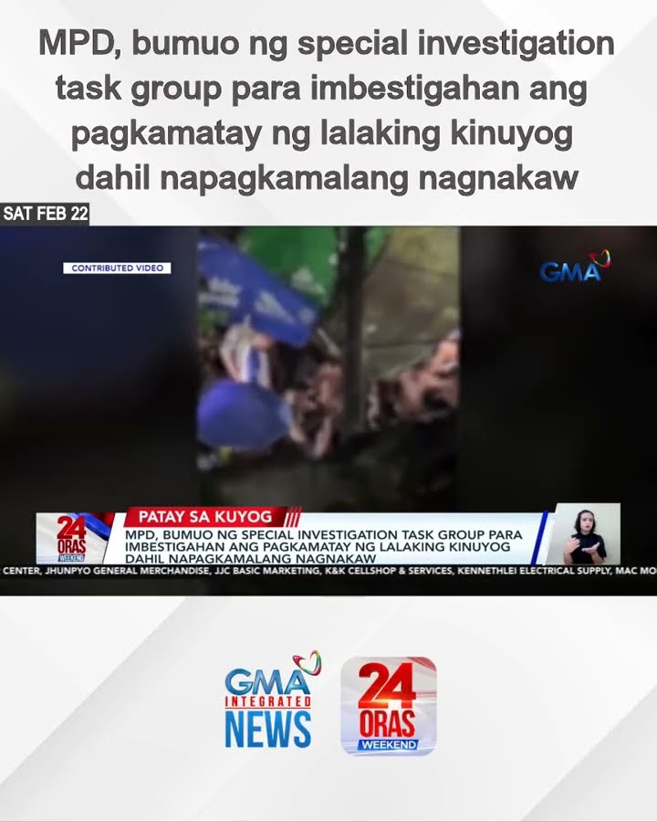 MPD, bumuo ng special investigation task group para imbestigahan ang pagkamatay... | 24 Oras Weekend