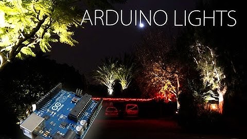 ARDUINO Controled outdoor lights || MOSFET TRANSISTORS PWM