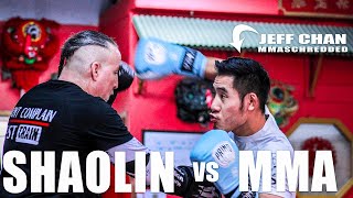 Sparring  With a Pro MMA Fighter!! Does Shaolin Kung Fu Hold up???