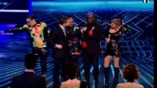 The Black Eyed Peas -- The Time (Dirty Bit) On X-Factor 12.5.10