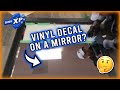 How to Apply Vinyl Decal to a Glass Mirror