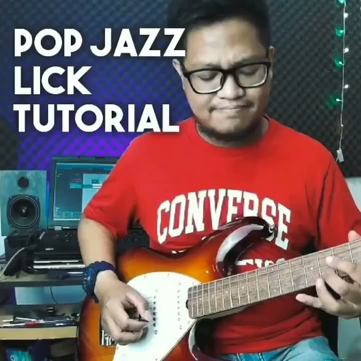 Tutorial Lick Pop Jazz Simple Yang Keren! #short