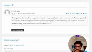What organelle or organelles store food or pigments