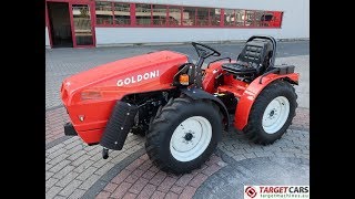 777234 GOLDONI EURO 30RS FARM TRACTOR 4WD 25HP 2018 YS623437 2HRS NEW / UNUSED