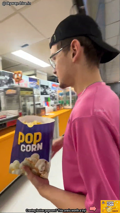 Kisi ko chahiye extra Butter Popcorn ( 🎥 @skyway.drive.in)