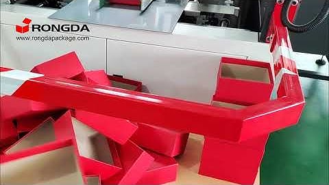 RB500 Fully automatic rigid box making machine