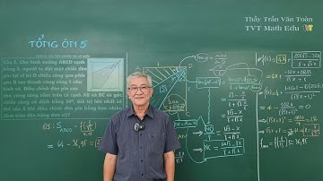 Đèn pin chiếu sáng, Bài toán Max Min – Vẻ đẹp Hình Học, Giải Tích trong đời sống| Thầy Trần Văn Toàn