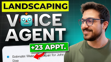 How To Build a Landscaping AI Voice Agent (Book Appointments in Autopilot)