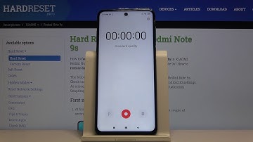 How to Record Sounds in XIAOMI Redmi Note 9s – Use Sounds Recorder