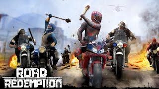 SAIU / INCRÍVEL JOGO DE CORRIDA DE GANGUES DE MOTO ,RAOD REDEMPITION, DE PC PARA MOBILE OFICIAL !! screenshot 5