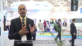 Indovision CEO Mr. Vinay Aggarwal talking to Media at 4th Smart Cities Expo screenshot 3