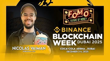 Nicolas Vaiman: CEO of Bubblemaps | Binance Blockchain Week 2025